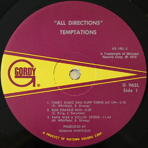 The Temptations - All Directions