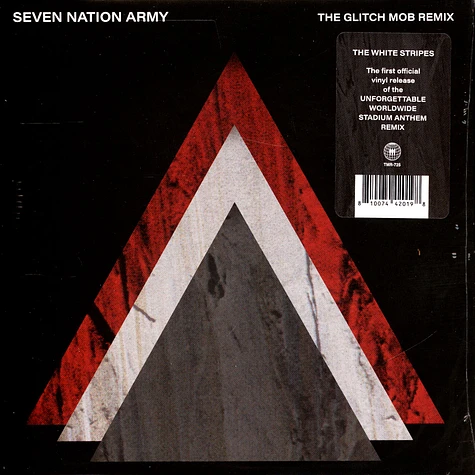 The White Stripes - Seven Nation Army X The Glitch Mob Black Vinyl Edition
