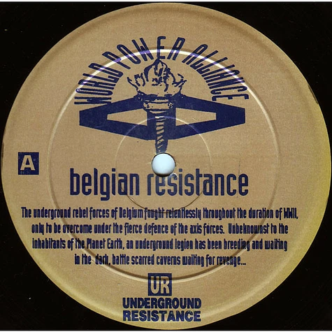 Underground Resistance - Belgian Resistance
