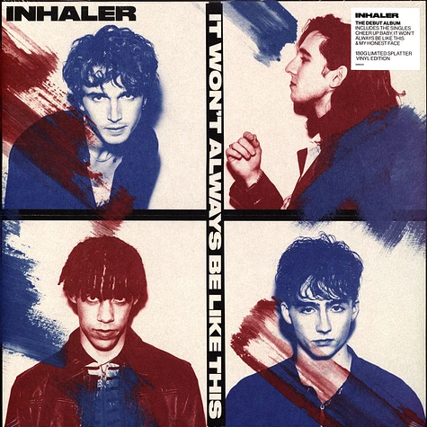 Inhaler - It Won't Always Be Like This Indie Exclusive Splatter Vinyl Edition