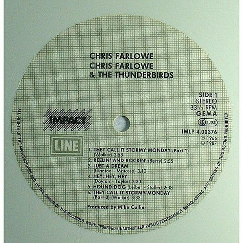 Chris Farlowe & The Thunderbirds - Chris Farlowe & The Thunderbirds