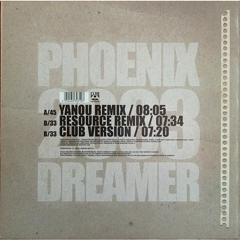 Phoenix 2003 - Dreamer