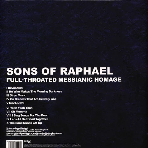 Sons Of Raphael - Full-Throated Messianic Homage