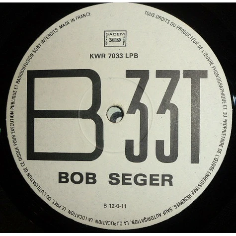 Bob Seger - 66-67