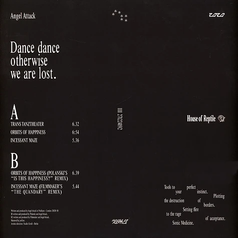 Angel Attack - Dance Dance Otherwise We Are Lost
