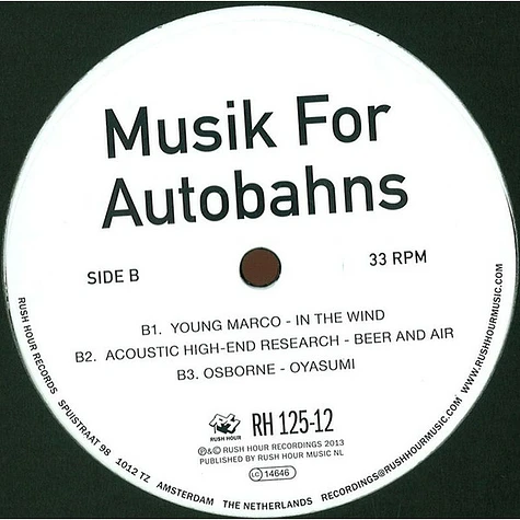 V.A. - Musik For Autobahns