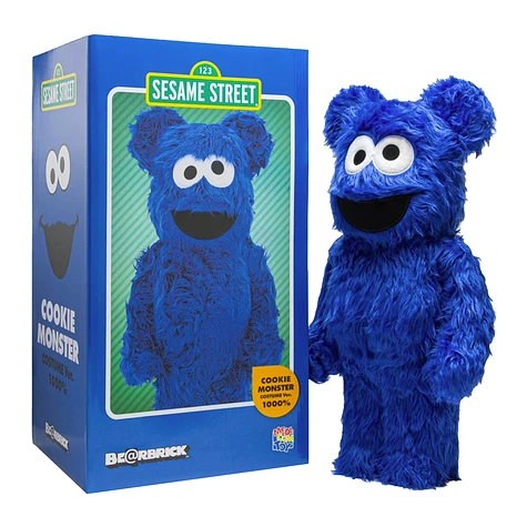 Medicom Toy - 1000% Cookie Monster Costume Be@rbrick Toy