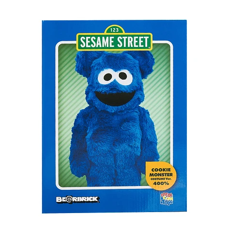 Medicom Toy - 400% Cookie Monster Costume Be@rbrick Toy