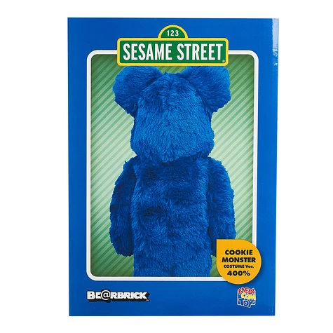 Medicom Toy - 400% Cookie Monster Costume Be@rbrick Toy