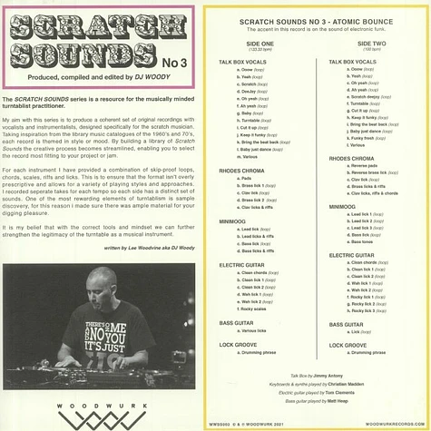 DJ Woody - Scratch Sounds Volume 3 Atomic Bounce