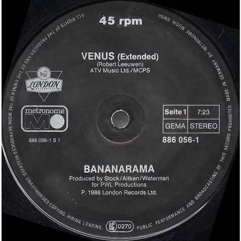 Bananarama - Venus