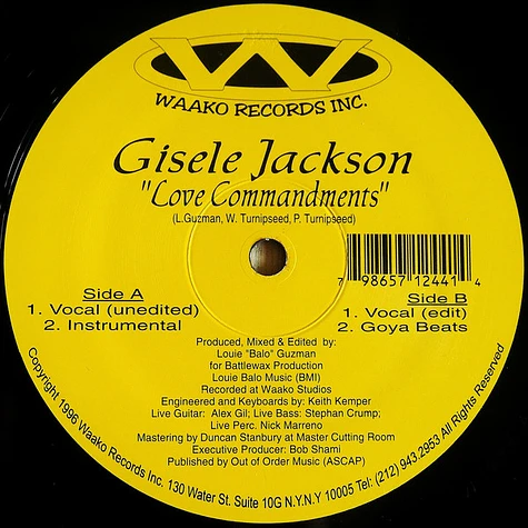 Gisele Jackson - Love Commandments