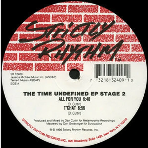 Time Undefined - The Time Undefined EP Stage 2
