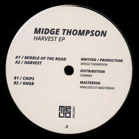 Midge Thompson - Harvest EP