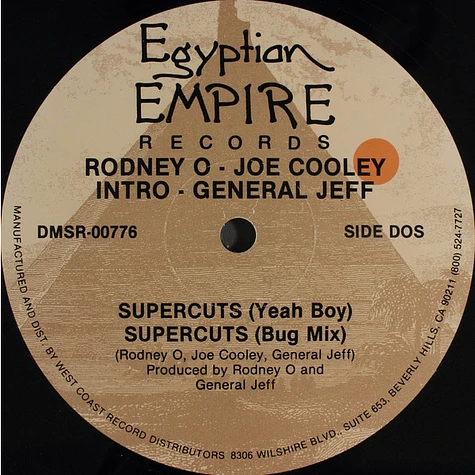 Rodney O & Joe Cooley - DJ's And MC's / Supercuts (Yeah Boy)