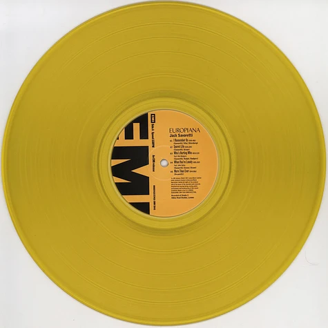 Jack Savoretti - Europiana Transparent Yellow Vinyl Edition