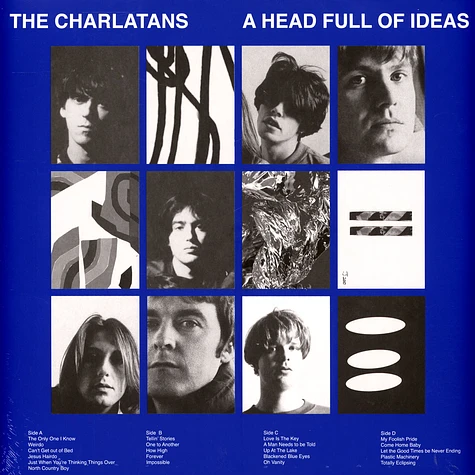 The Charlatans - A Head Full Of Ideas (Best Of) Black Vinyl Edition