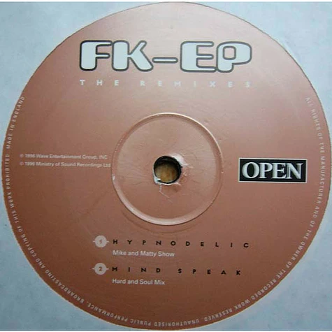 François Kevorkian - FK-EP (The Remixes)