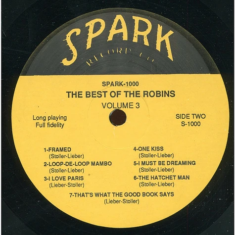 The Robins - The Best Of The Robins Vol. 3