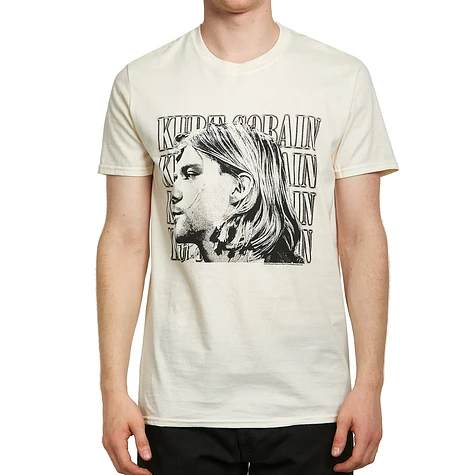 Kurt Cobain - Contrast Profile T-Shirt
