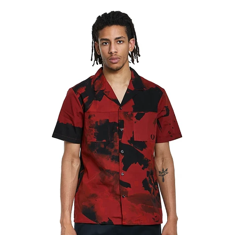 Fred Perry x Charlie Casely-Hayford - Printed Rever Collar Shirt