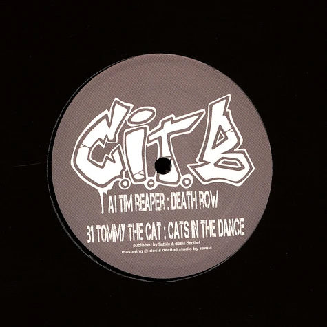 Tim Reaper / Tommy The Cat - Hit By A Windmill Black Vinyl Repress Edition