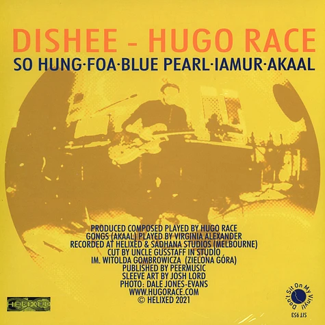 Hugo Race - Dishee Clear Vinyl Edition