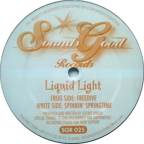 Liquid Light - Freedive