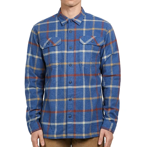 Patagonia - Long-Sleeved Organic Cotton MW Fjord Flannel Shirt