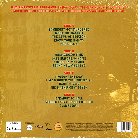 The Clash - Combat Rockers Tri-Colored Vinyl Edition