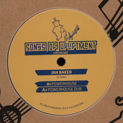 Jah Baker - Powerhouse / Acceptance