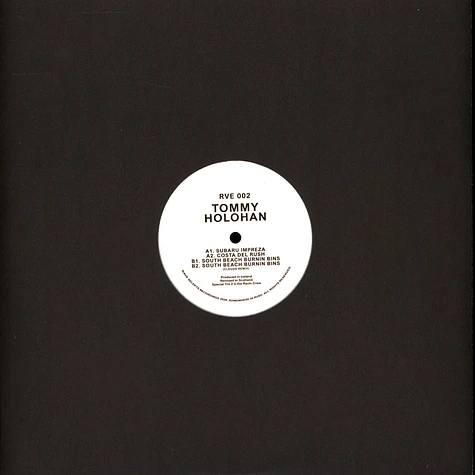 Tommy Holohan - Rve002 Grey Marbled Vinyl Edition