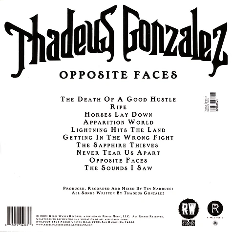 Thadeus Gonzalez - Opposite Faces