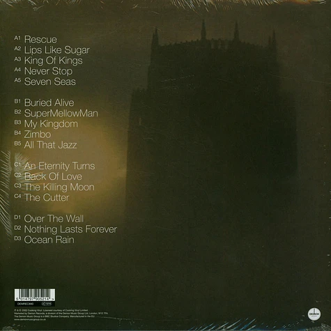 Echo & The Bunnymen - Live In Liverpool Clear Record Store Day 2021 Edition