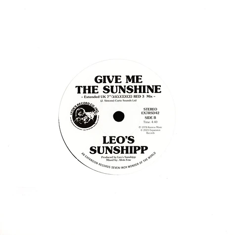 Leo's Sunshipp - Give Me The Sunshine Record Store Day 2021 Edition