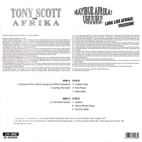 Tony Scott - In Afrika/Mayibue Afrika! Uhuuru!