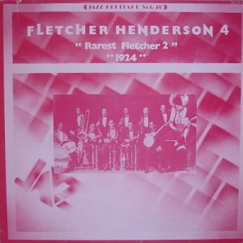 Fletcher Henderson And His Orchestra - 4 - "Rarest Fletcher 2" "1924"