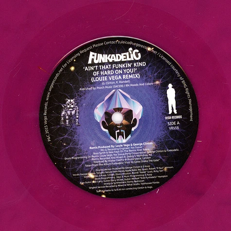 Funkadelic - Ain't That Funkin' Kind Of Hard On You? Louie Vega Remixes Purple Vinyl Edition