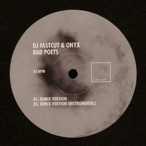 DJ Fastcut & Onyx - Bad Poets EP