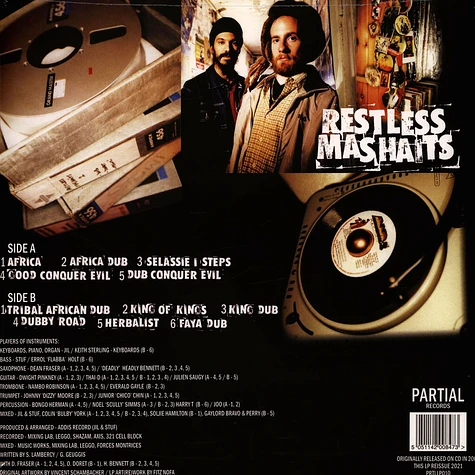 Restless Mashaits - Kingston Sessions 1992-2002