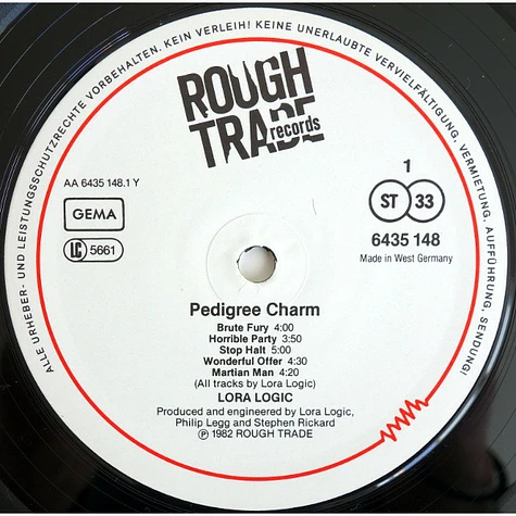 Lora Logic - Pedigree Charm