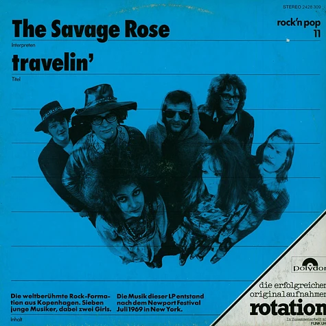 Savage Rose - Travelin'