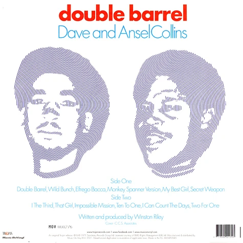 Dave Collins & Ansel - Double Barrel