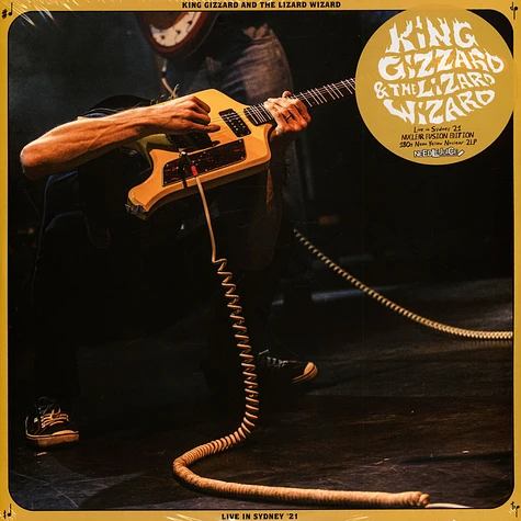 King Gizzard & The Lizard Wizard - Live In Sydney ’21 Neon Yellow Vinyl Edition