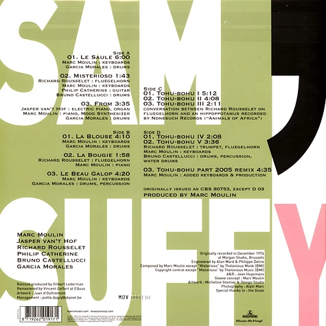 Marc Moulin - Sam Suffy