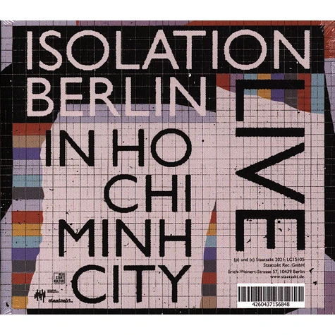 Isolation Berlin - Geheimnis + Live In Ho Chi Minh City