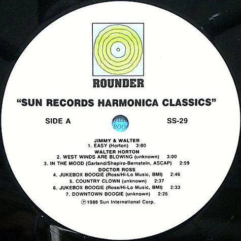 V.A. - Sun Records Harmonica Classics