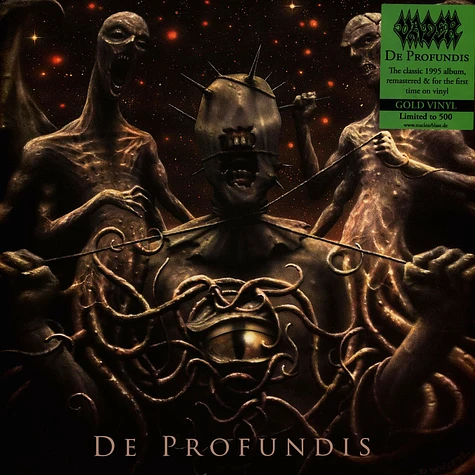 Vader - De Profundis Remastered Gold Vinyl Edition