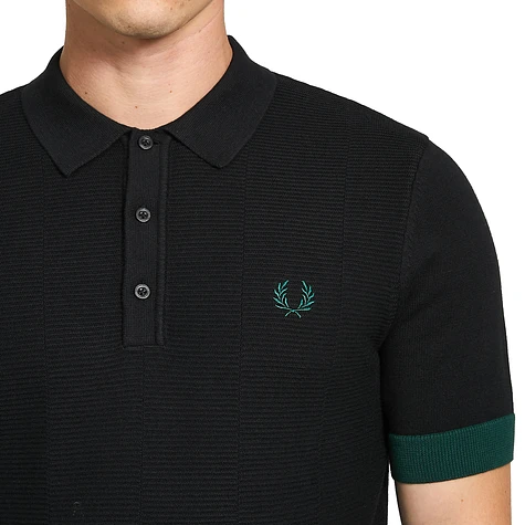 Fred Perry - Contrast Trim Knitted Shirt