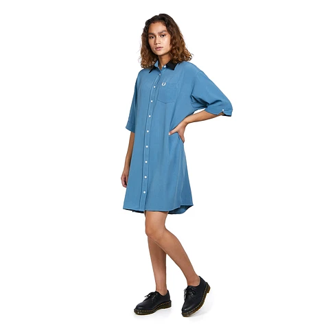 Fred Perry - Oversized Shirt Dress